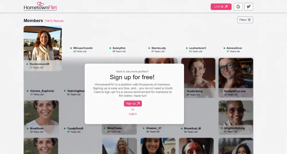 Hometownflirt official website